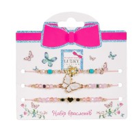 Біжутерія дитяча 3 в 1 Fashion T24604 браслети 3 штуки