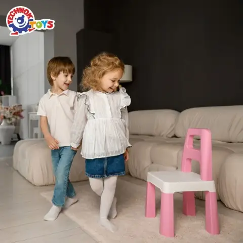 Дитячий стілець "Kids Chair" 0167TXK рожевий, до 75 кг