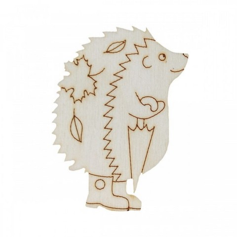 Набір дитячої творчості Розпис по дереву "Магніти-лісові мешканці" РД-006