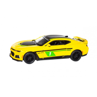 Дитяча модель машинки Chevrolet Camaro ZL1 2017 Kinsmart KT5399FW інерційна, 1:38 Yellow
