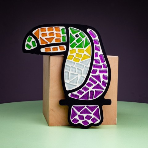 Дитячий набір для творчості кришталева мозаїка "Тукан" MA2001