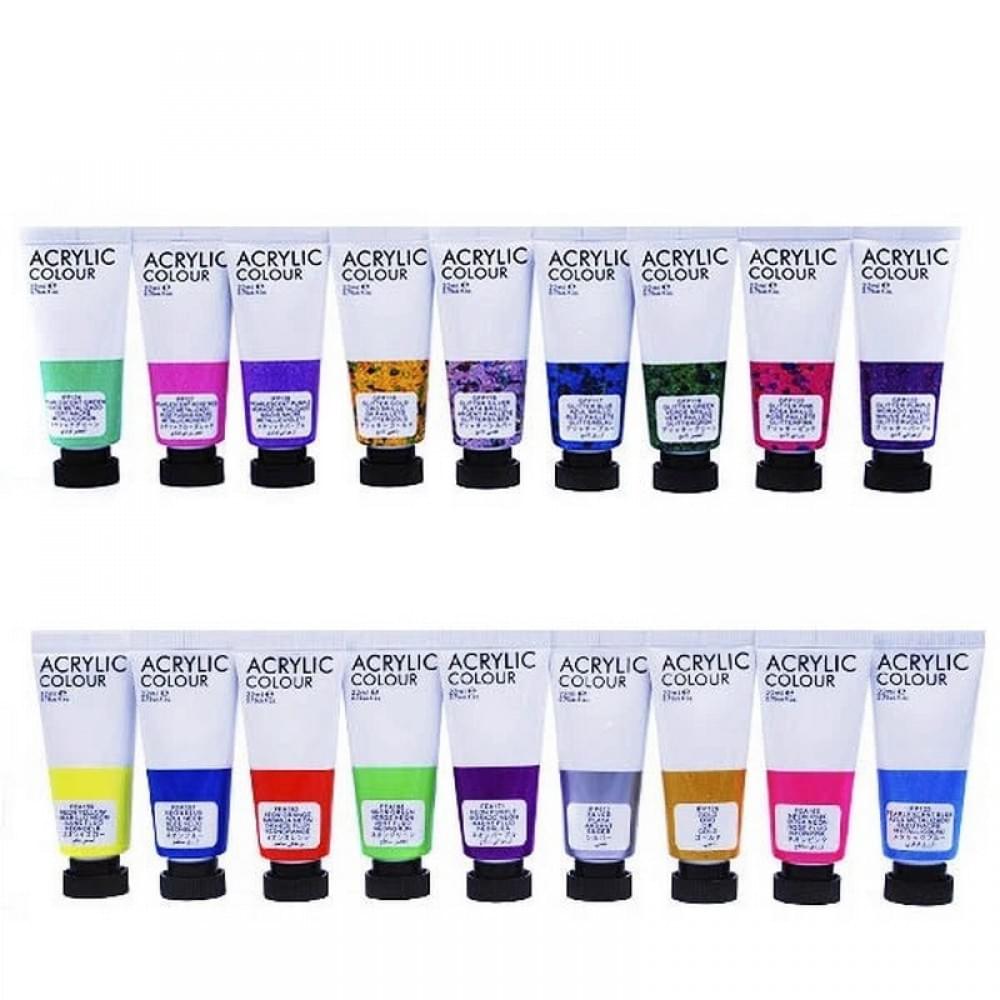 Набір акрилових фарб "Art ranger" 32KRFEA3622-2, 36 кольорів, по 22 мл