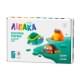 Набір самозатвердіючого пластиліну Екзотичні тварини Тарантул, черепаха, жаба ЛІПАКА 60050-UA01