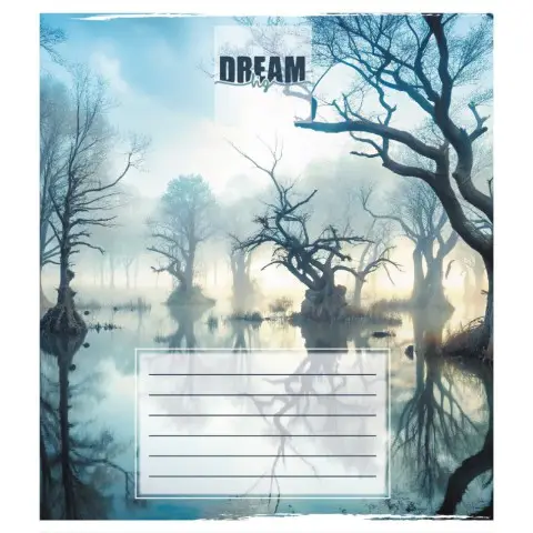 Зошит загальний "Пейзажі" 060-482701L-4 в лінію, 60 аркушів