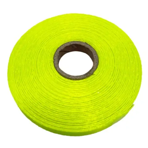 Атласна стрічка для рукоділля АБ-666, 1,2 см х 23 м, жовтий