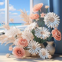 Алмазна мозаїка "Чудовий ранок" ZAV1818-2 не повна викладка 18х18 см