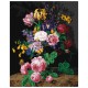Картина за номерами  "Квітковий аромат" ©Henriette Geertruida Knip Ідейка KHO2048 40х50 см