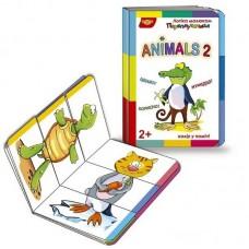 Дитяча розвиваюча книжечка "Переплутаниця Animals 2" 595029 серія Логіка малюкам