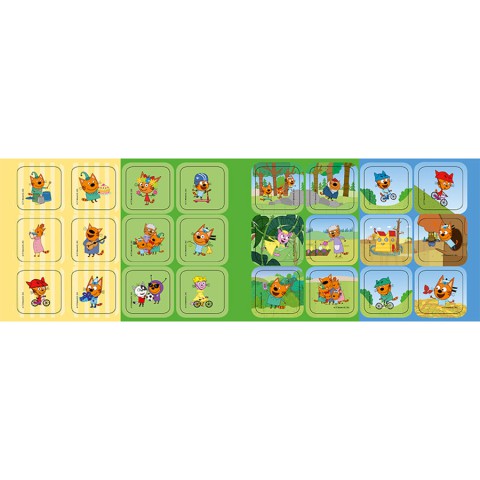 Пригодницькі розмальовки "Три коти Разом веселіше!" 1571002 з наклейками