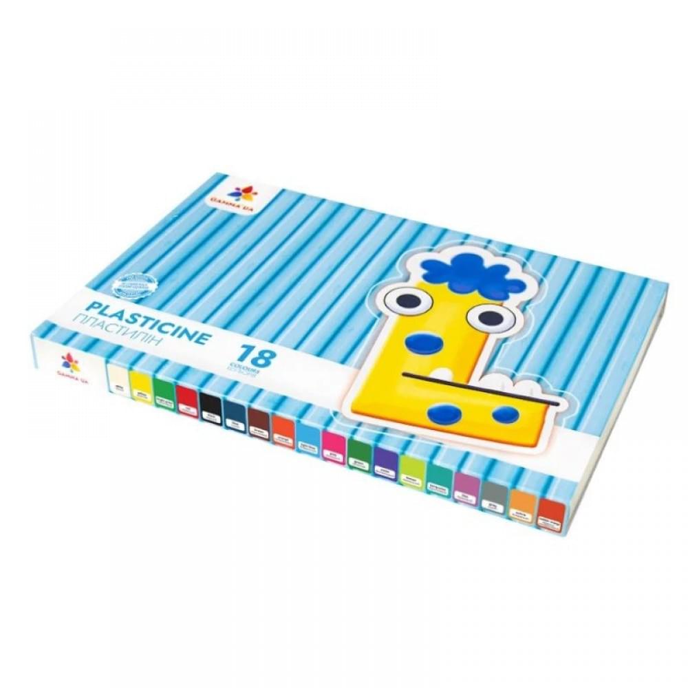 Дитячий набір пластиліну 200318, 18 кольорів