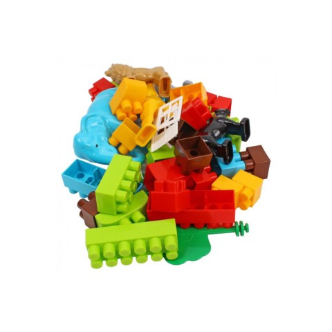 Ігровий набір конструктор "Дикі тварини Африки" 0334TXK 40 деталей