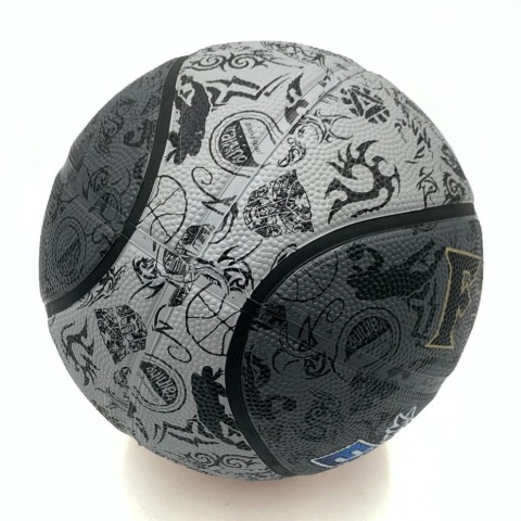 М'яч баскетбольний Fox ball №7 NE-BAS-1027, чорно-сірий