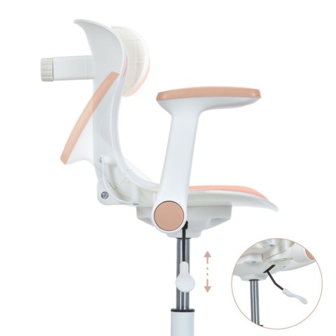 Дитяче крісло M 6151-13 з підлокітником і підніжкою