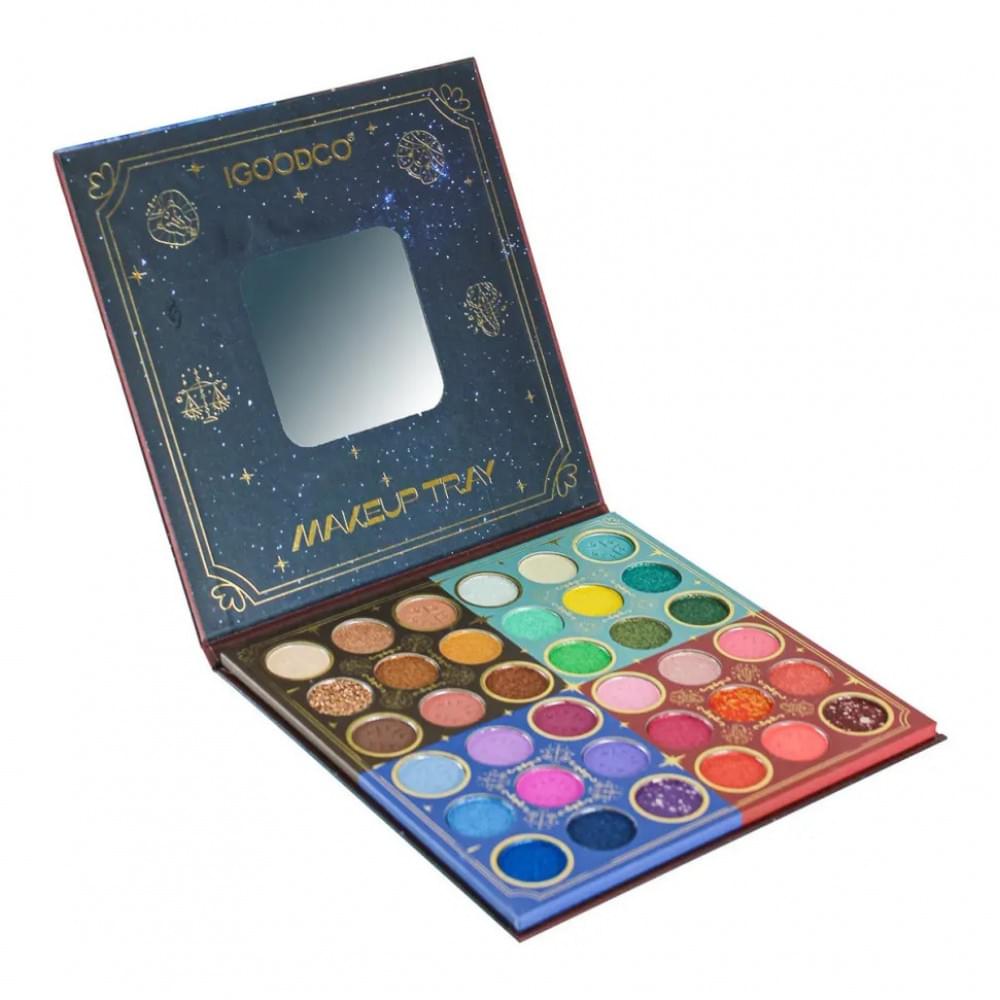 Дитяча палетка тіней для повік IG2946, 36 кольорів, з аплікатором