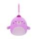 М'яка іграшка Морж Пепе Squishmallows SQCP00150 на кліпсі 9 см