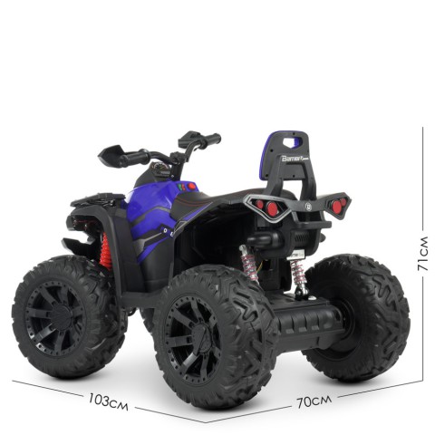 Дитячий електроквадроцикл Bambi Racer M 4795EBLR-4 до 30 кг