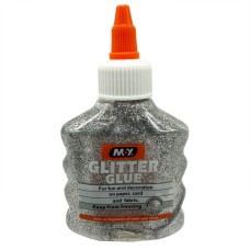 Клей декоративний "Металік Glitter" DSCN4619(Silver) 100 мл