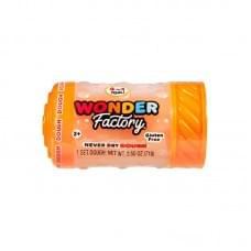 Незастигаюча маса для ліплення в баночці 595120, 5x5x8 см Помаранчевий