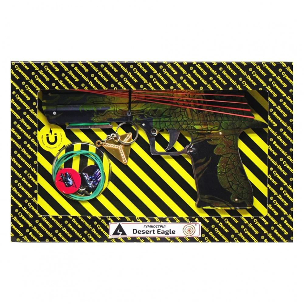 Збірна модель Резинкостріл "DESERT EAGLE ЯКУДЗА" DE-Y