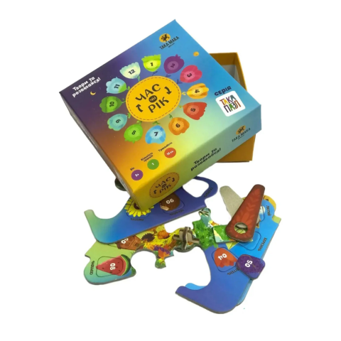 Дитячи Пазли "Час чи рік" Така Мака 960261