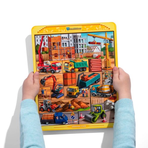 Дерев'яний тетріс великий "Будівельний майданчик" (ПСД127) PSD127