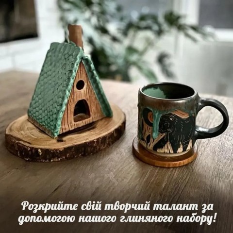 Великий набір для створення прикрас "Птахи" GL-008 з пластичної глини