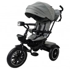 Дитячий триколісний велосипед MODENA ME 1193 Gray, з батьківською ручкою