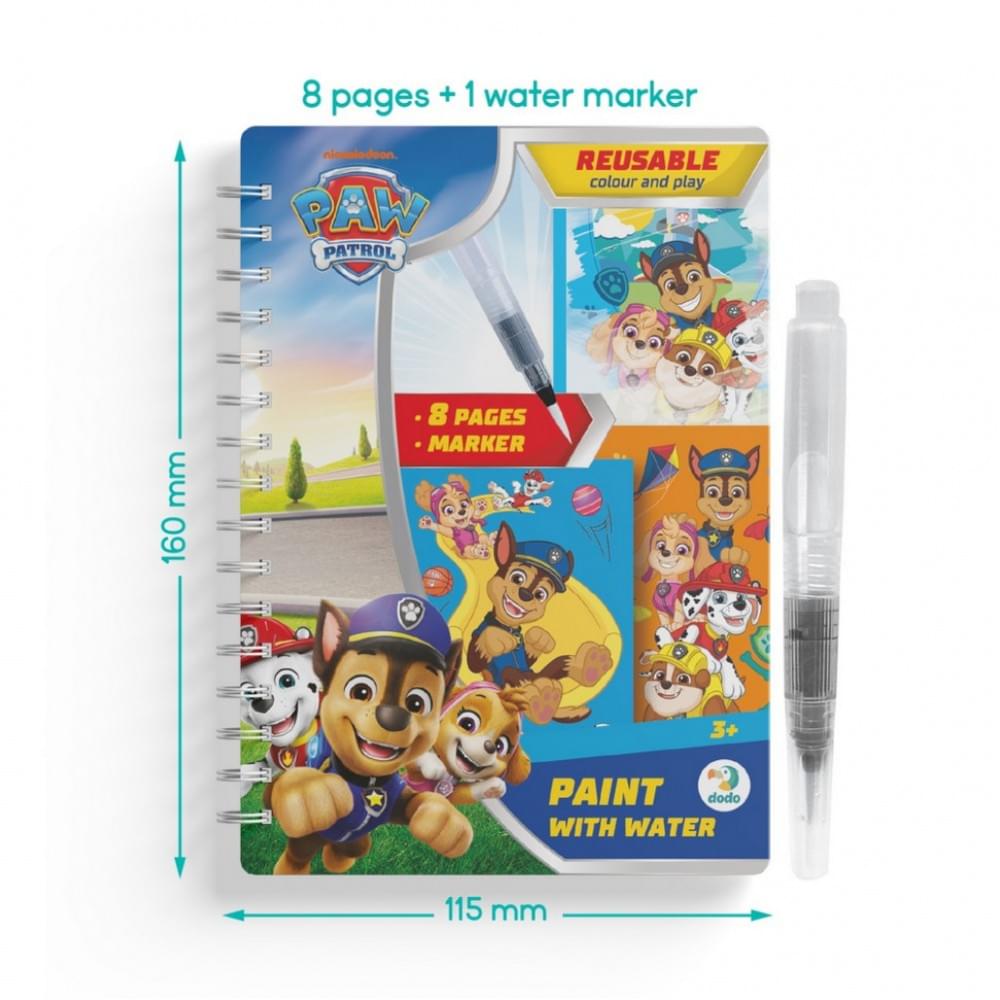 Дитяча водна розмальовка "Вихідні" 200629, 8 сторінок