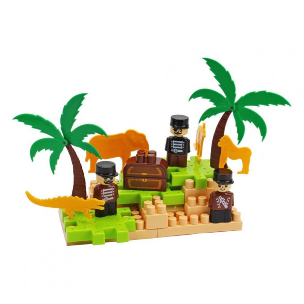 Дитячий розвиваючий конструктор "Pirate island" 2642TXK 170 деталей