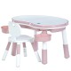 Дитячий столик M 6177-8 ігрове поле для конструктора