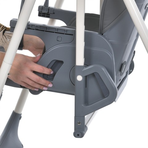 Стільчик-гойдалка для годування SWAN ME 1087-G Dark Gray