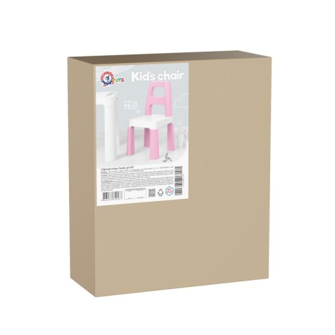 Дитячий стілець "Kids Chair" 0167TXK рожевий, до 75 кг