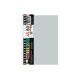Блокнот А5 АП-1505(Grey) 80 аркушів, пружина збоку