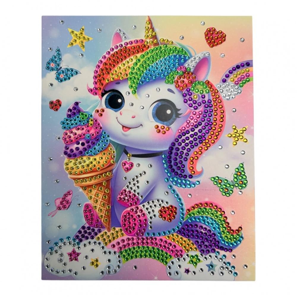 Набір для творчості Діамантова мозаїка "Милий єдиноріг" НТ-26-13