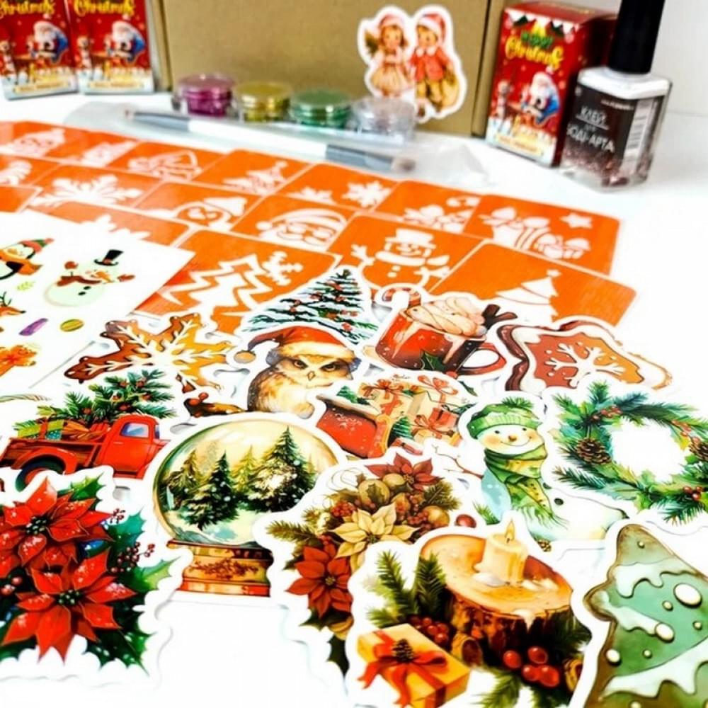 Подарунковий набір "Різдвяне диво: Чарівний Подарунок" gift-box-christmass-3kids