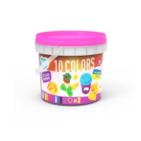 Набір тіста для ліплення "Відерце міні для дівчаток" TM Lovin 41153