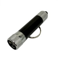 Дитячий ліхтарик-брелок 518-3 (Black) розмір 6,5 см, чорний