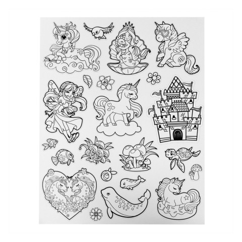 Ароматний набір для творчості Чарівний світ Scentos 20210 серії "Clean Colouring"