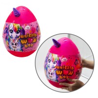 Набір для творчості в яйці "Unicorn WOW Box" UWB-01-01U для дівчаток Рожевий