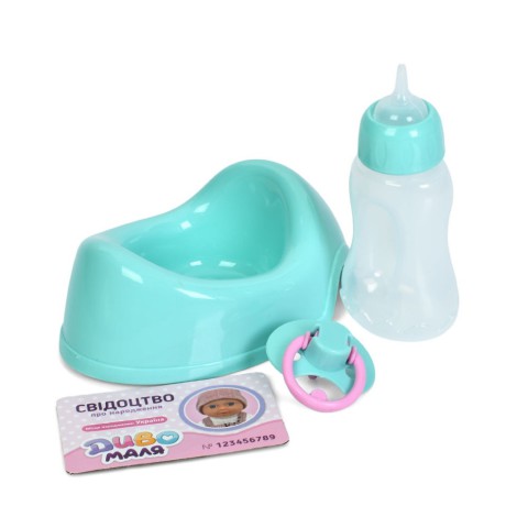 Дитяча лялька пупс YL2425B(White) з аксесуарами в комплекті