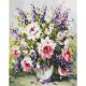 Картина за номерами "Строкатий букет" Art Craft 12154-AC 40х50 см
