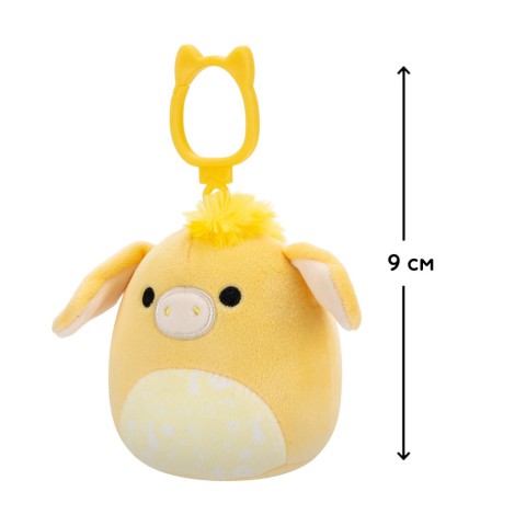 М'яка іграшка на кліпсі Ослик Гевін Squishmallows SQCP00461, 9 см