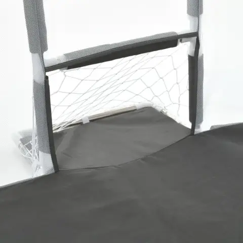 Дитячий манеж MR 1338-G, сірий, з баскетбольним кільцем