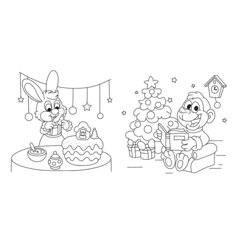 Водна розмальовка "Розваги" 1806008 звичайні та водні розмальовки