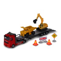 Ігровий набір Автоперевізник TechnoDrive 541757.270 самоскид, екскаватор