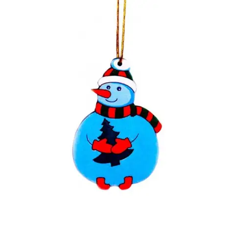 Набір для творчості новорічний Розпис акриловими фарбами "Святий Миколай та Сніговик" Умняшка НГ-022/1