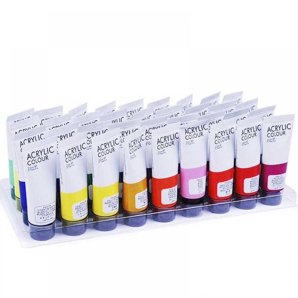 Набір акрилових фарб "Art ranger" 32KRFEA3622-2, 36 кольорів, по 22 мл