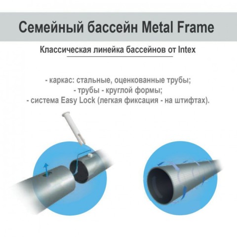 Басейн каркас 26702 305х76см, 4485л