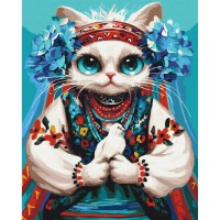 Картина за номерами "Киця Воля" ©Маріанна Пащук BS53802, 40x50 см