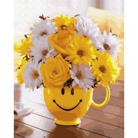 Картина за номерами. Brushme "букетик щастя" gx34186